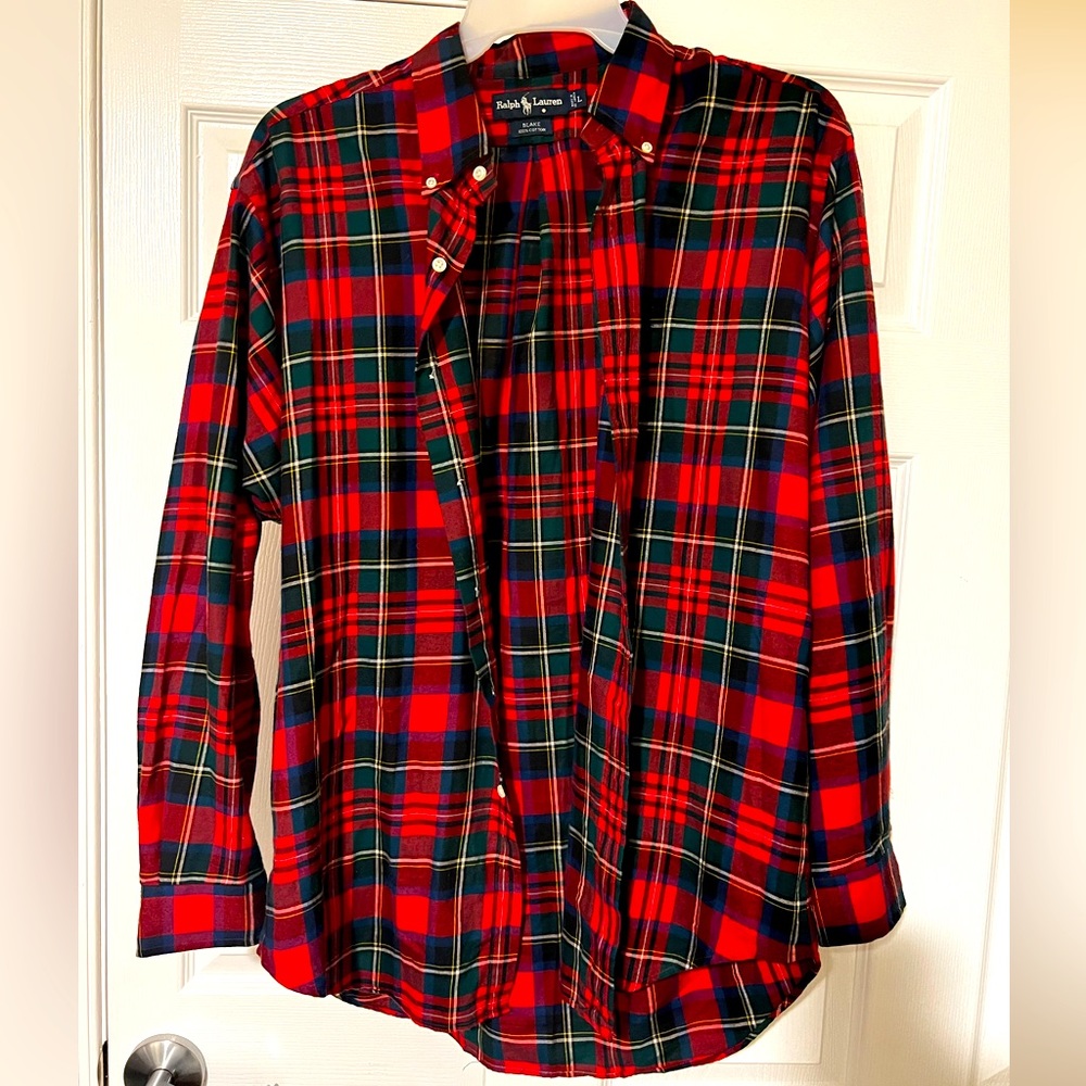 Ralph Lauren plaid button up